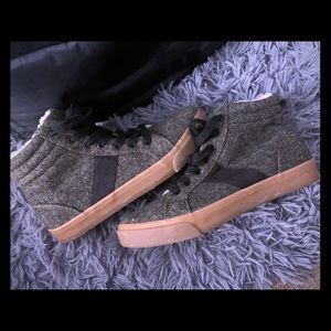 OLD NAVY HIGH TOP FUR SNEAKERS